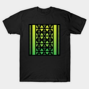 “Dimensional DNA (1)” - V.6 Green - (Geometric Art) (Dimensions) - Doc Labs T-Shirt